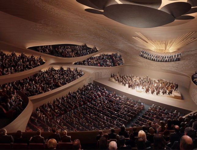 Marshall Day Acoustics aux côtés de Zaha Hadid Architects pour la nouvelle salle philharmonique de Sverdlovsk